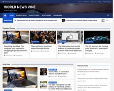 Thumbnail of Worldnewsvine.net