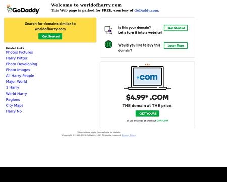 website thubmnail of WorldofHarry