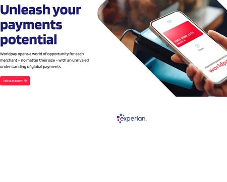 website thubmnail of Worldpay