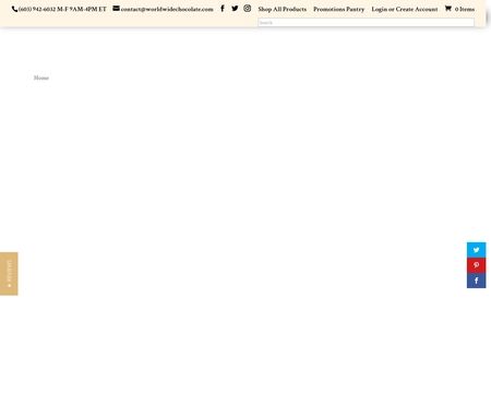 website thubmnail of WorldWideChocolate