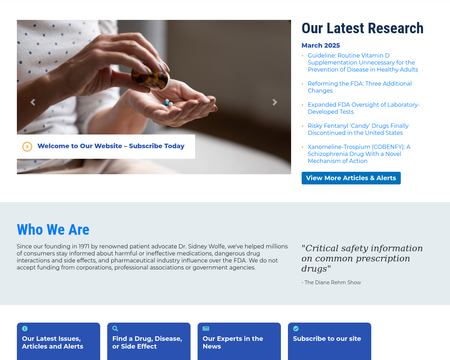 website thubmnail of Worst Pills