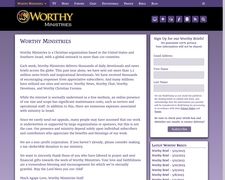 Thumbnail of Worthyministries.com