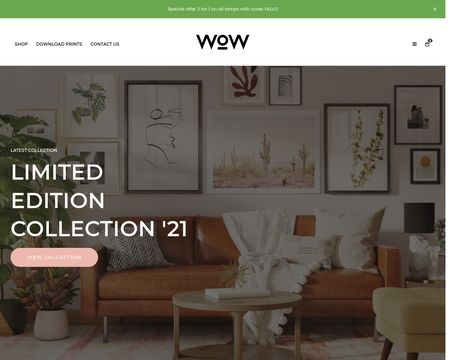 website thubmnail of Wowprints.co