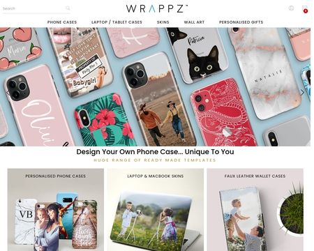 website thubmnail of Wrappz
