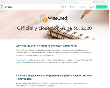 website thubmnail of WriteCheck