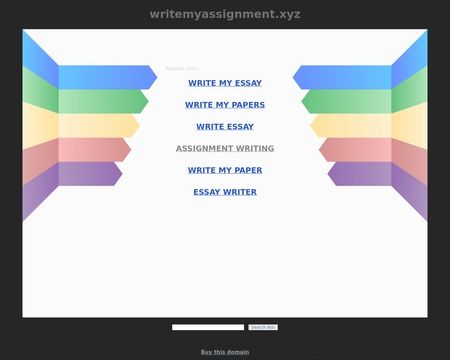 website thubmnail of Writemyassignment.xyz