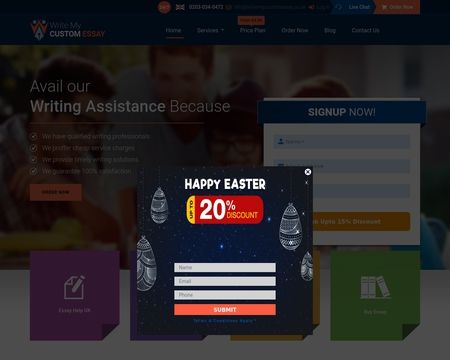 website thubmnail of Write My Custom Essay