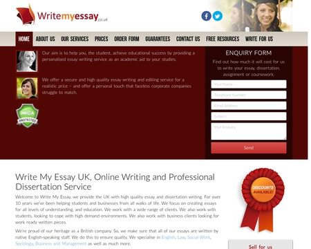 website thubmnail of Writemyessay.co.uk