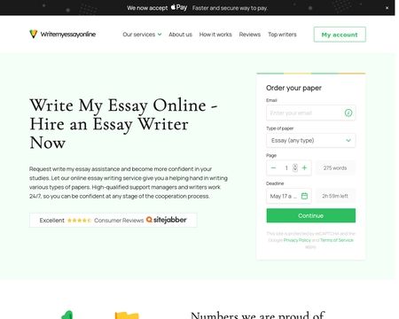 website thubmnail of Write My Essay Online