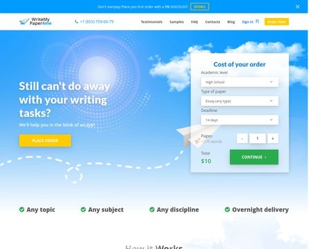 website thubmnail of Writemypaper4me.co