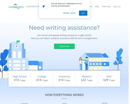 website thubmnail of Writemypapers4me