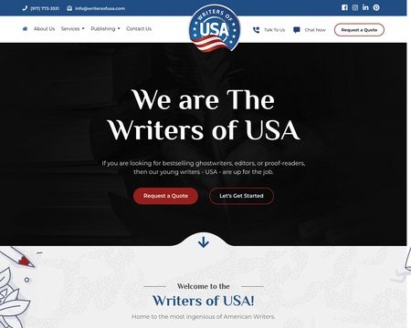 website thubmnail of Writersofusa