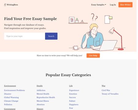 website thubmnail of WritingBros