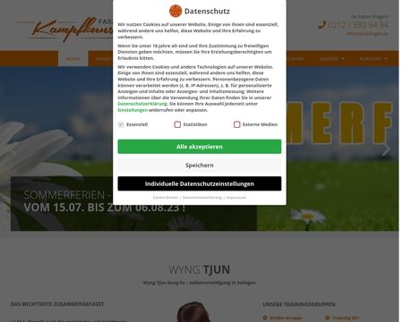 website thubmnail of Wt-solingen.de