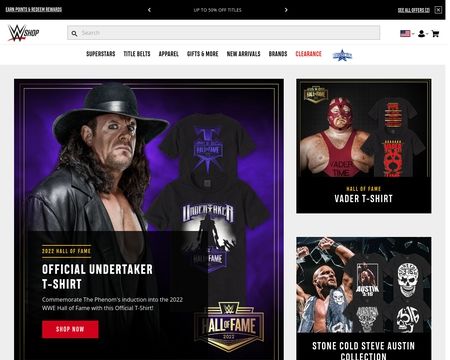 website thubmnail of WWEShop