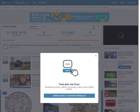 website thubmnail of Wykop.pl