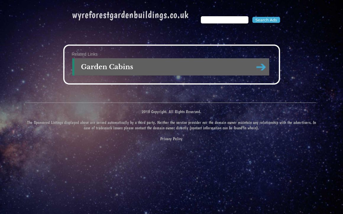 website thubmnail of Wyreforestgardenbuildings.co.uk