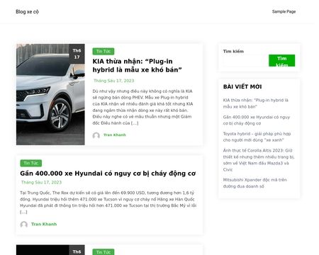 website thubmnail of Xeco.info.vn