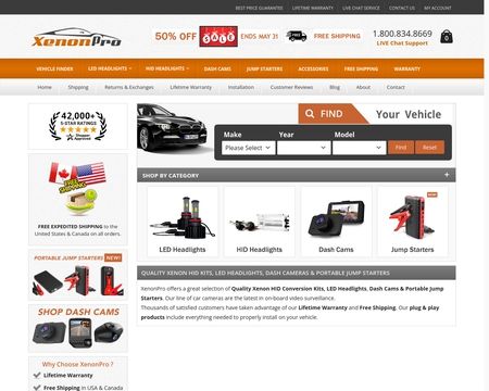 website thubmnail of Xenon Pro