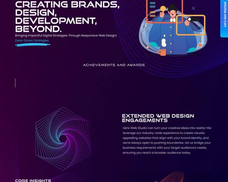 website thubmnail of Xerix Web Studio