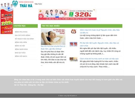 website thubmnail of Xinchaobacsi.jweb.vn