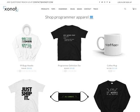 website thubmnail of XONOT