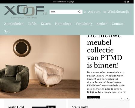 website thubmnail of Xoof.nl