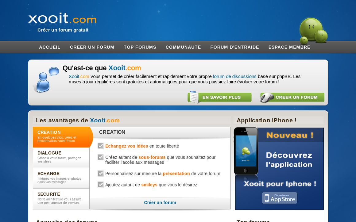 website thubmnail of Xooit.org