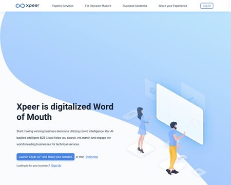 website thubmnail of Xpeer