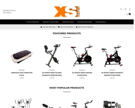 website thubmnail of XS Sports