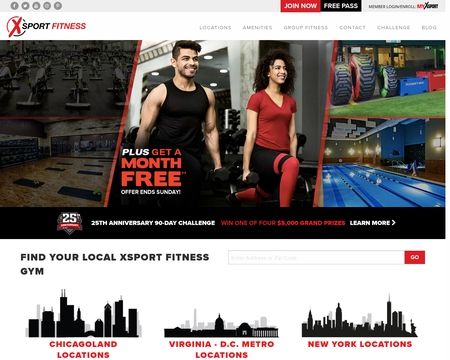 website thubmnail of XSportFitness