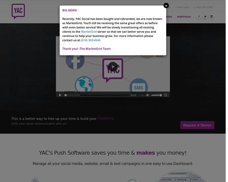 website thubmnail of YAC Social