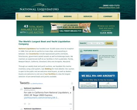 website thubmnail of Sell My Boat, Yacht Auctions