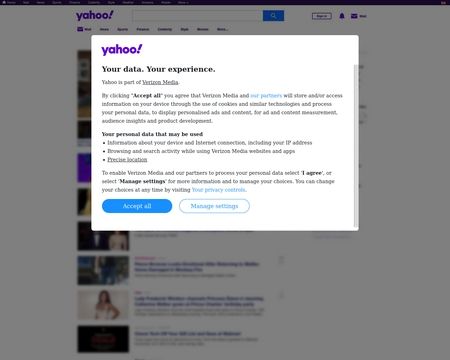 website thubmnail of Yahoo.co.uk