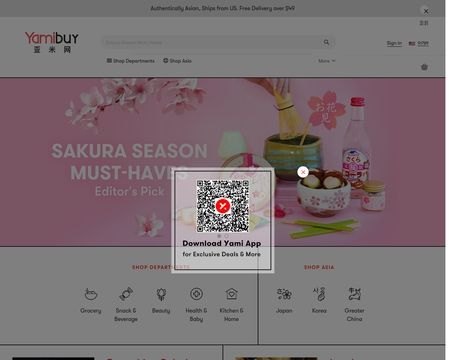 website thubmnail of Yamibuy