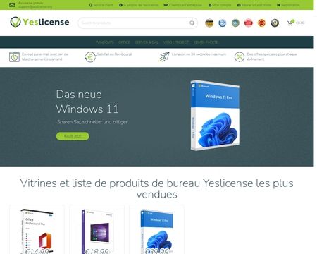 website thubmnail of Yeslicense.org