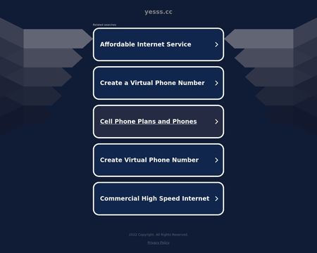 website thubmnail of Yesss.cc
