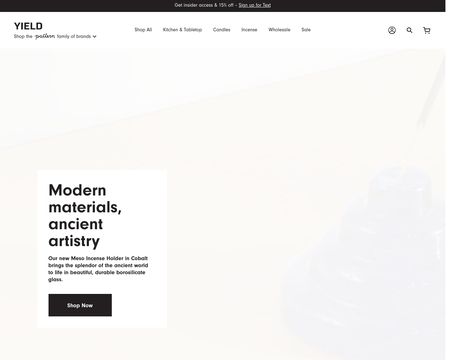 website thubmnail of Yield