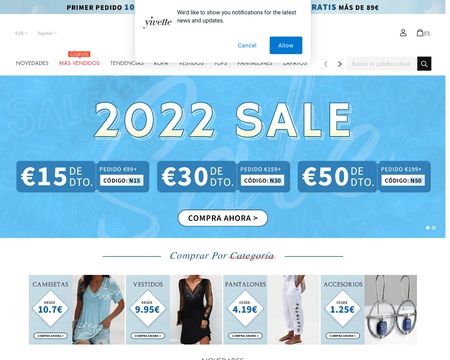 website thubmnail of Yivette