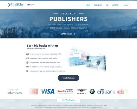website thubmnail of Yllix