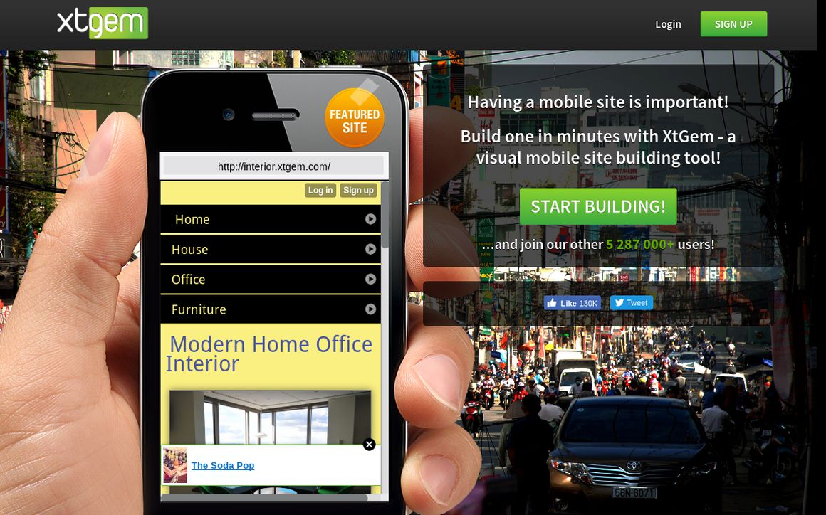 website thubmnail of Yn.lt