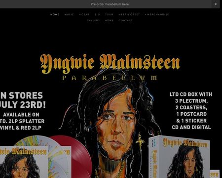 website thubmnail of Yngwie Malmsteen