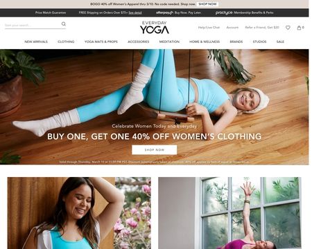 website thubmnail of YogaOutlet