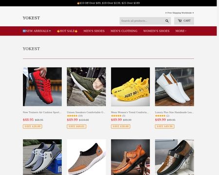 website thubmnail of Yokest