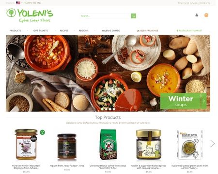 website thubmnail of Yoleni's