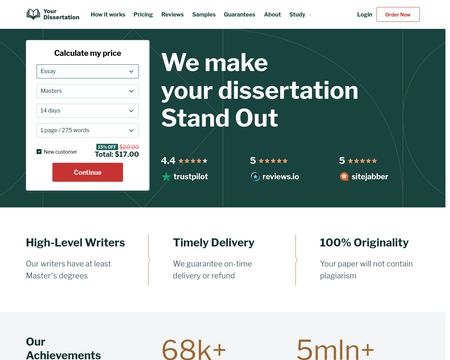 website thubmnail of Your Dissertation