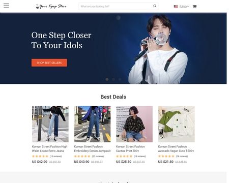 website thubmnail of Yourkpopstore