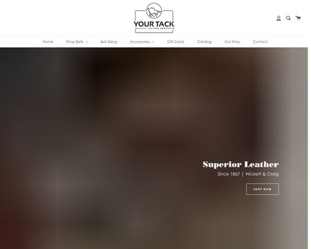 website thubmnail of Your Tack