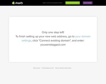 website thubmnail of Youweretagged