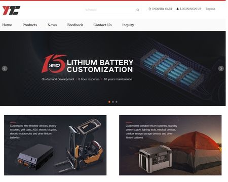 website thubmnail of Ytcbattery.net